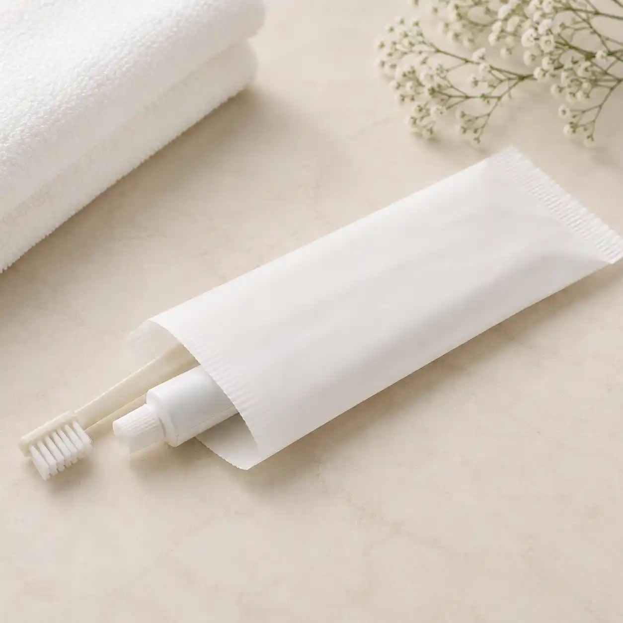 Dental Kit White Pouch Pack