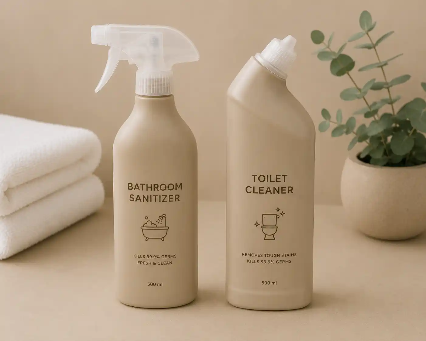 Hotel Bathroom Sanitizer and Toilet Cleaner