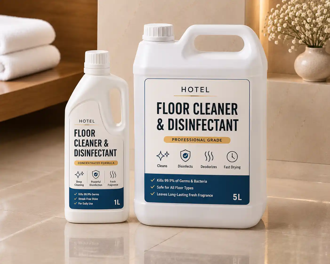 Hotel Floor Cleaner and Disinfectant