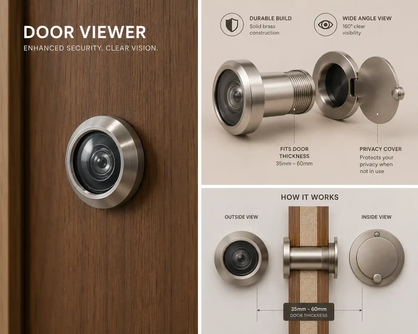 Hotel Door Viewer Peephole