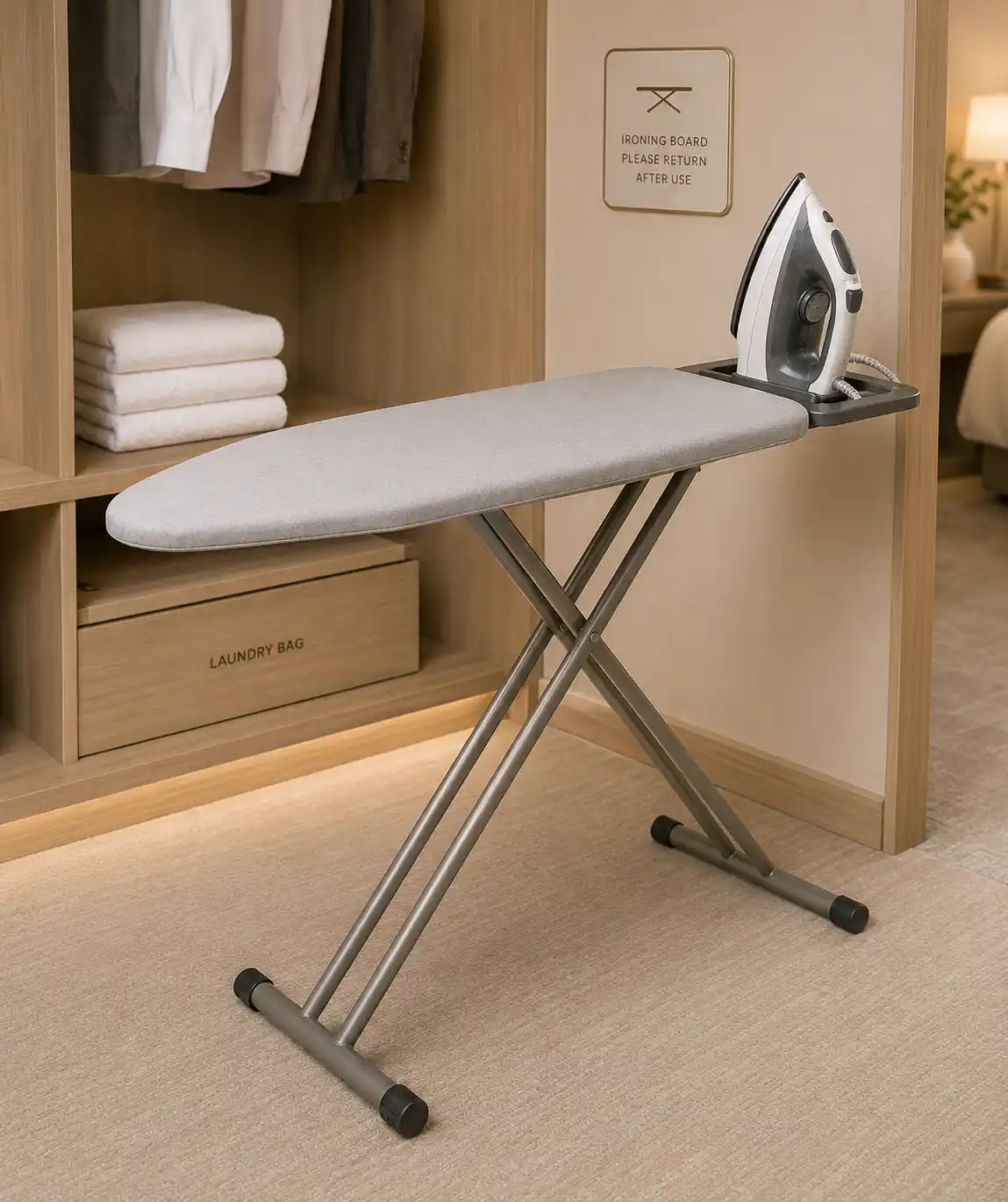Hotel Foldable Ironing Board Stand