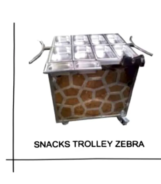 Snacks Trolley Zebra